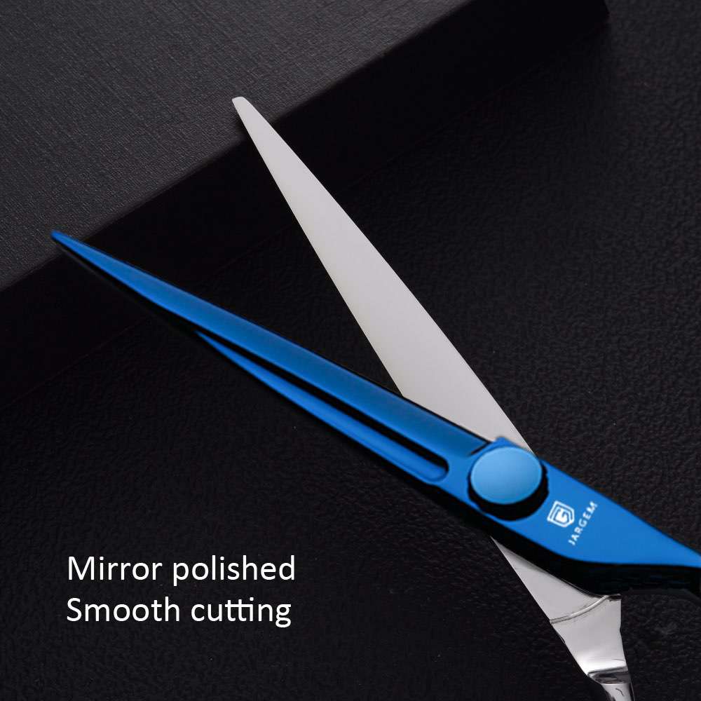 Barber Scissors Cobalt Alloy Hair Scissors 6 Inch Exclusive Blue