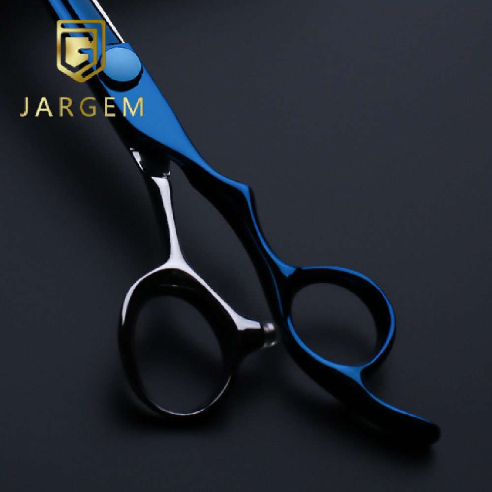 Barber Scissors Cobalt Alloy Hair Scissors 6 Inch Exclusive Blue