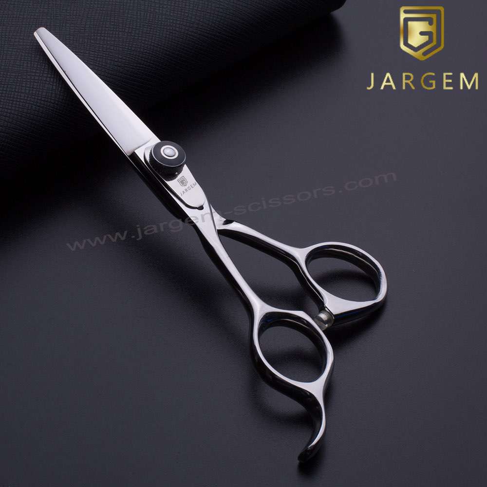 Left-Handed Barber Scissors Big Washer Hair Cutting Scissors In 5.5 Inch