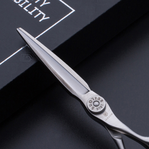 Hair Scissors 6.0 Inch Matte Design Scissors Barber for Salon