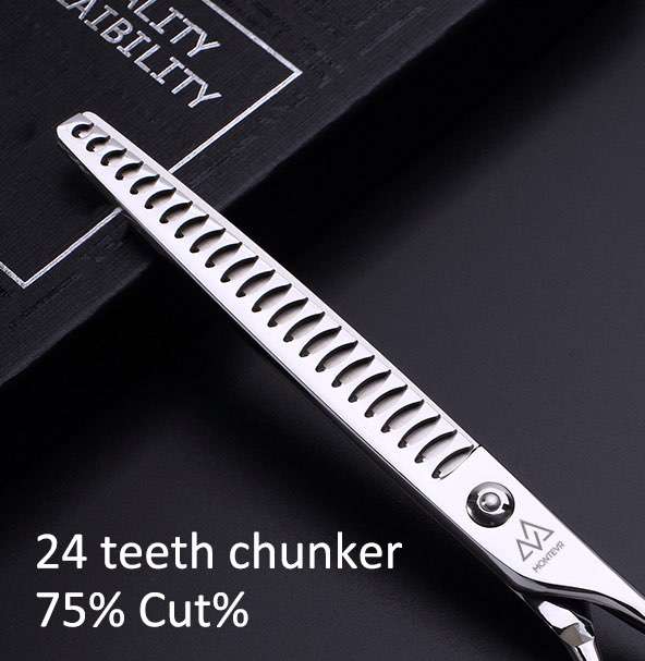 Pet Chunky 24 Teeth Scissors Pet Grooming Thinning Dog Grooming Scissors