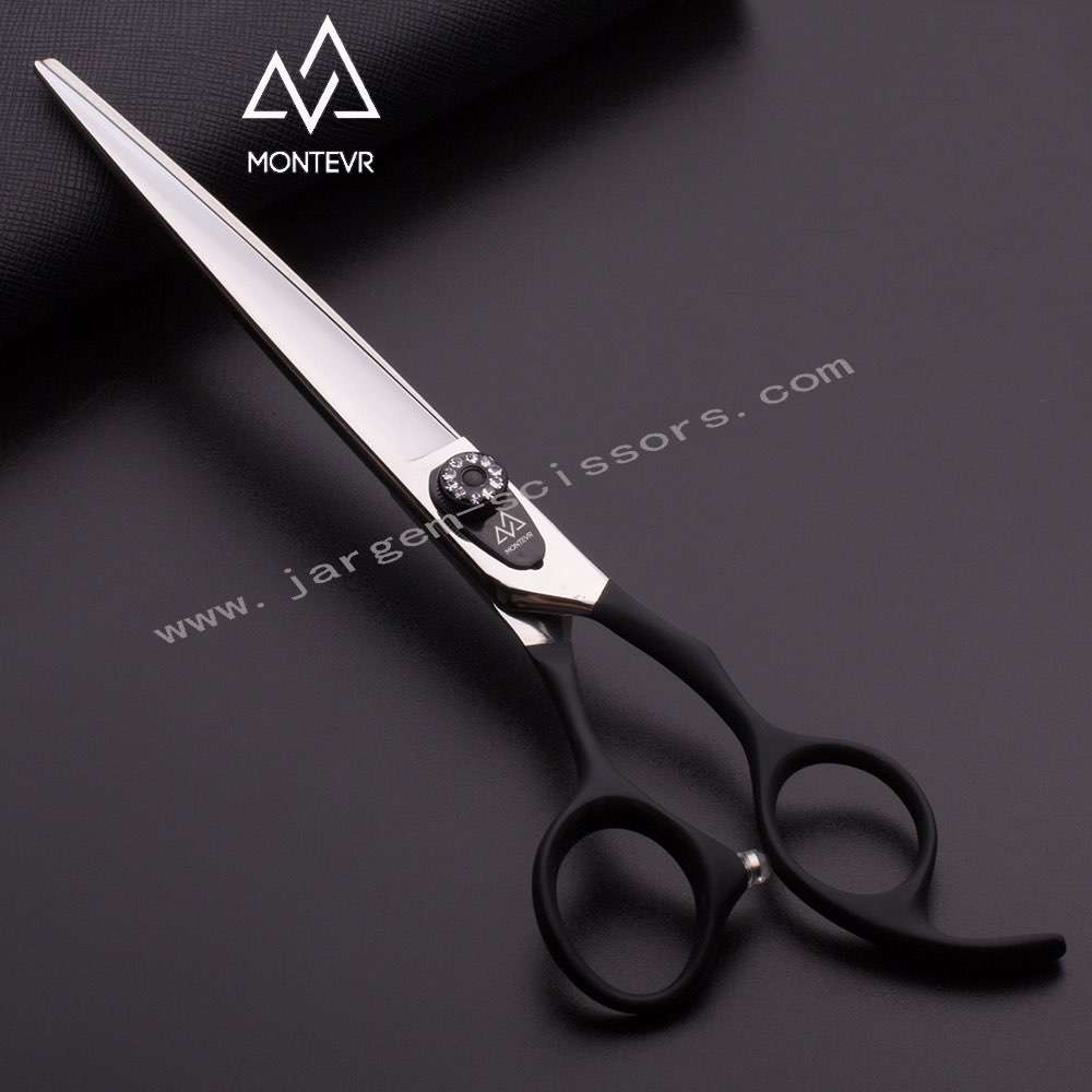 Black Coated 7.5 Inch Pet Grooming Scissors Set Curved Scissors Pet grooming Shears