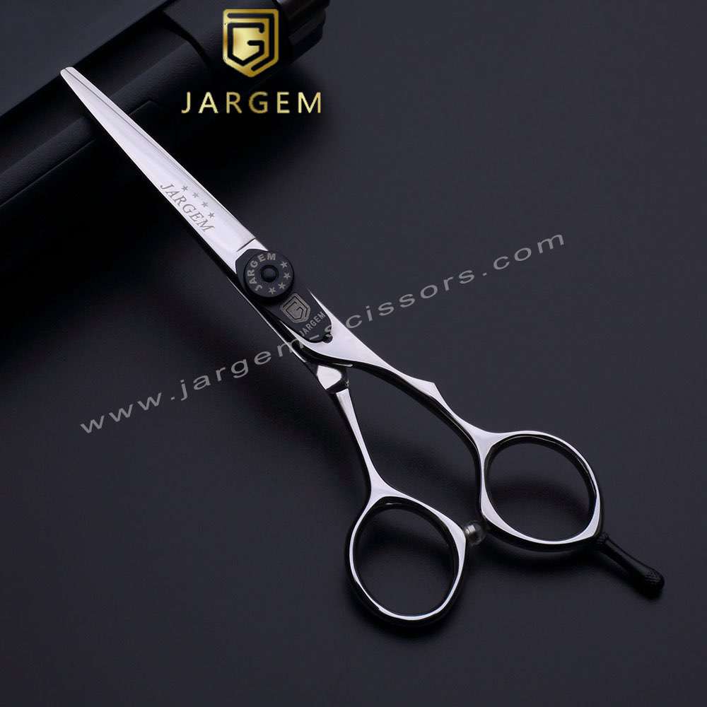 Hairdressing Scissors Removable Finger Rest Hair Scissors 6 Inch Barber Scissors