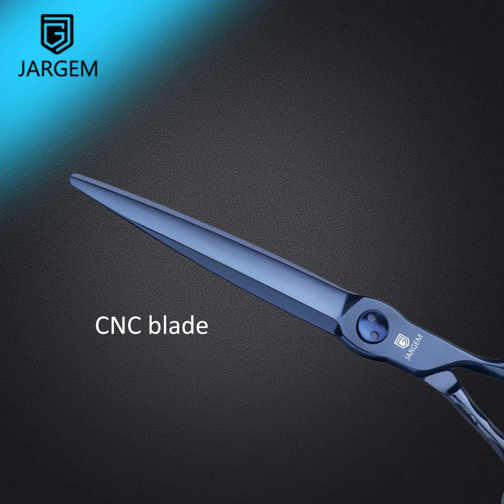 New CNC Scissors Hair Cobalt Alloy Scissors Barber 6.2 Inch Professional Limited Blue Hairdressing Scissors