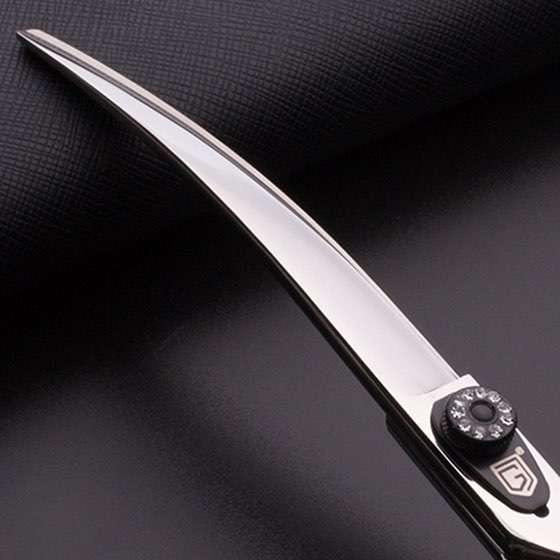 Professional Dog Grooming Scissors 7 Inch Pet Grooming Scissors Curved Blade