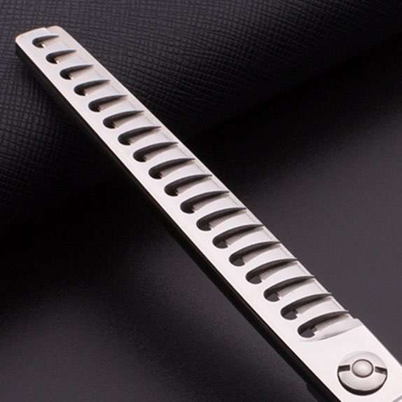 7 Inch Dog Grooming Scissors 18 Teeth Thinning Chunky Pet Grooming Scissors