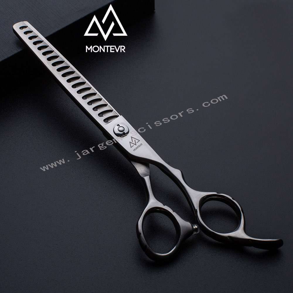 7 Inch Dog Grooming Scissors 18 Teeth Thinning Chunky Pet Grooming Scissors