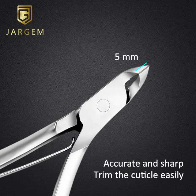 New Design Cuticle Nippers OEM OBM Nipper Nail Tools Engineering Mechanics Handle Nail Tools