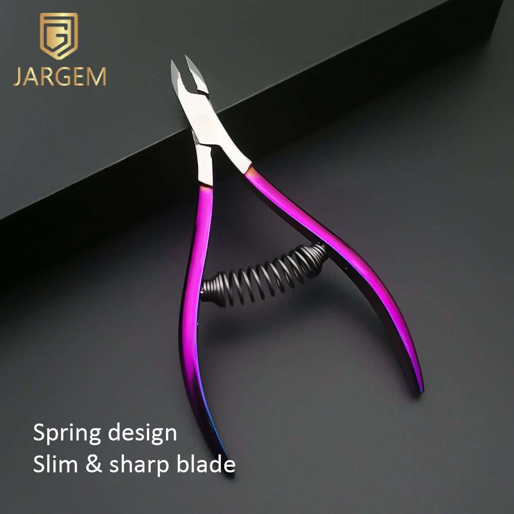 Nail Cuticle Nippers Wholesale Stainless Steel Cutter Nipper Nail Tools Support Your Own Logo