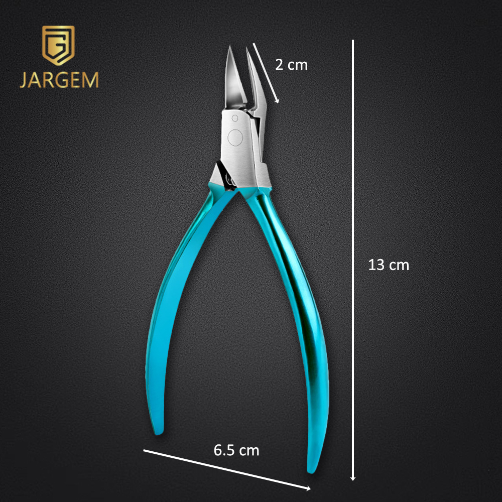 Wholesale Customized Color Logo Nail Clipper Cutter Set 120 Degrees Sharp Pointed Tip Toenail Clippers