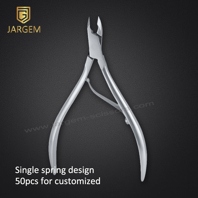 6MM Blade Nail Nipper Cuticle Finger Toe Dead Skin Remover 4CR Stainless Steel Cuticle Trimmer