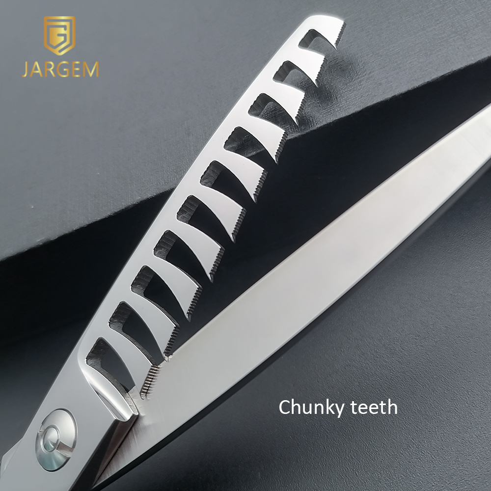 New Arrival Hair Scissors Tools 10 Chunky Teeth Thinning Hair Cutting Scissors High Quality Barber Scissors