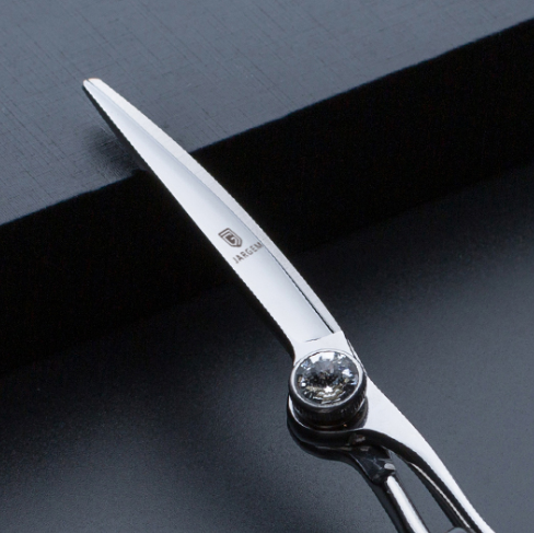 5.5 Inch Hair Cutting Scissors Diamond Barber Hairdressing Scissors