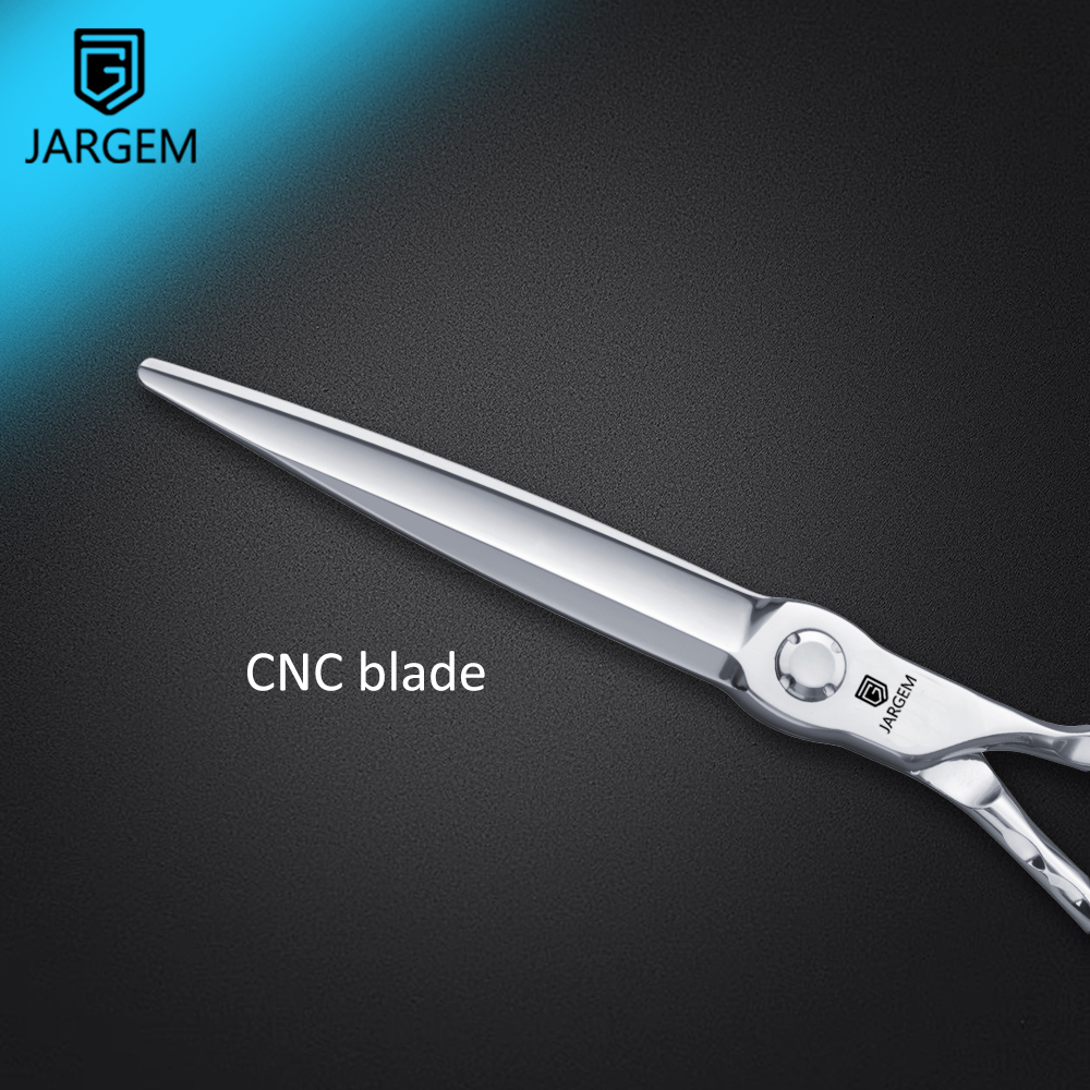 JARGEM Premium Hair Scissors CNC Professional Barber Scissors Cobalt Alloy Sharp Hair Cutting Scissors