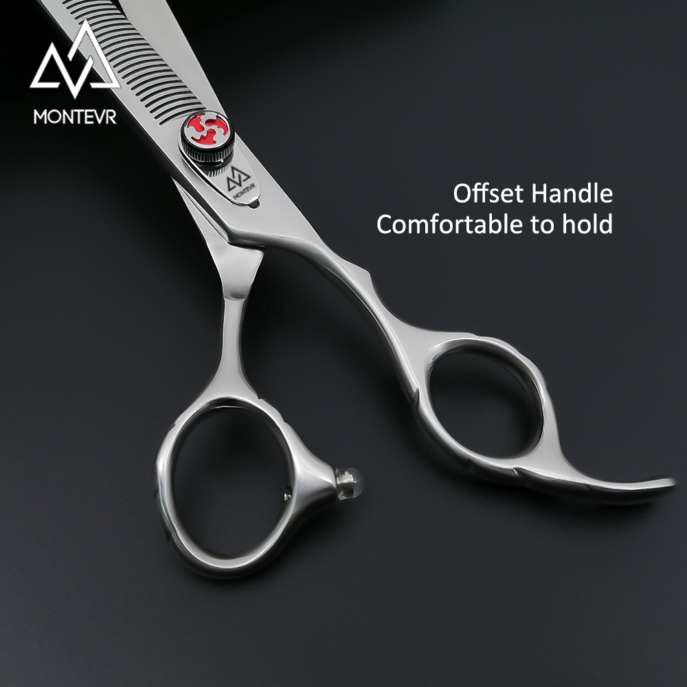 7.5 Inch 56 Teeth Pet Grooming Scissors Kit Matt Coating Style Pet Grooming Products Support Customized Logo