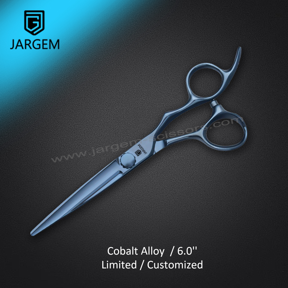 CNC Series Limited Color Hair Scissors 6.0 Inch Customized Hairdressing Scissors Cobalt Alloy Barber Scissors Set