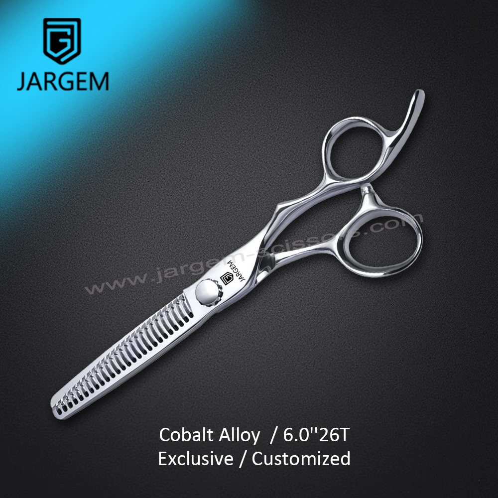 CNC Cobalt Alloy Sharp Barber Scissors Milling Teeth Hair Scissors Thinning Professional Hair Cutting Scissors New Arrivals
