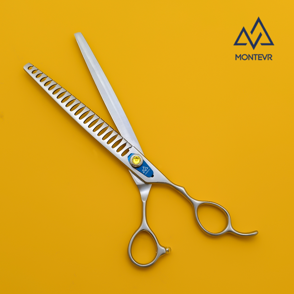 JBG-822T | 8.0 Inch 22 Teeth| SUS 440C Chunky Dog Scissors