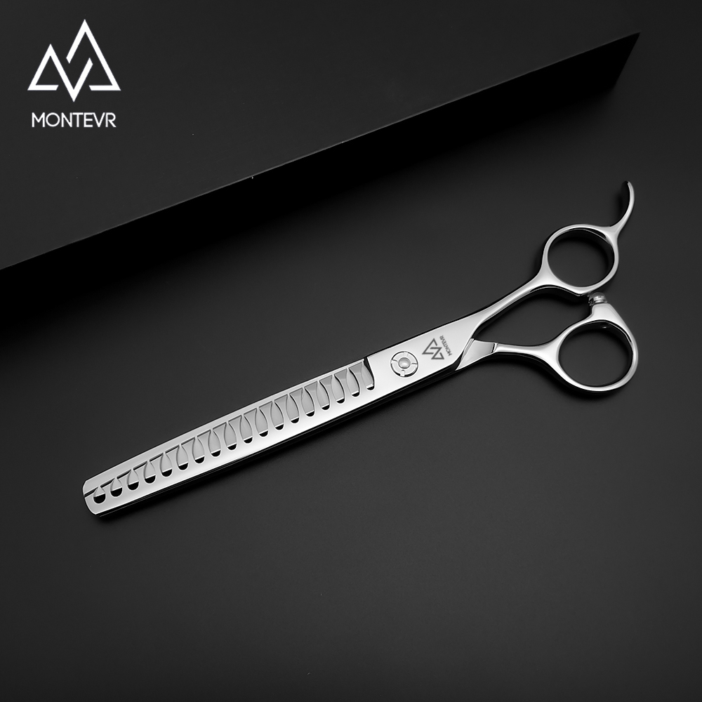 JBD-7018T | 7.0 Inch 18 Teeth | SUS 440C Pet Grooming Shears Chunky