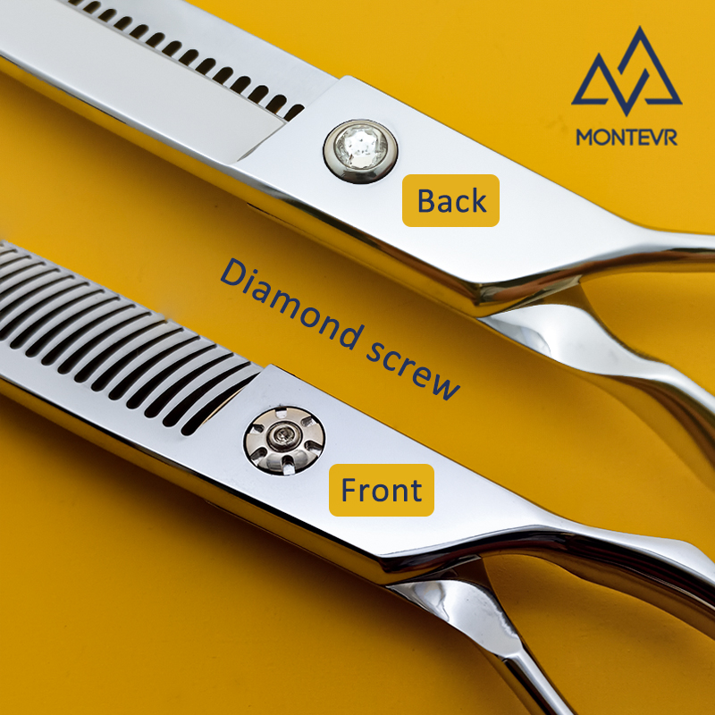 JF2-7543C1 | 7.5 Inch 43 Teeth | SUS 440C Dog Thinning Scissors 40% Cut%