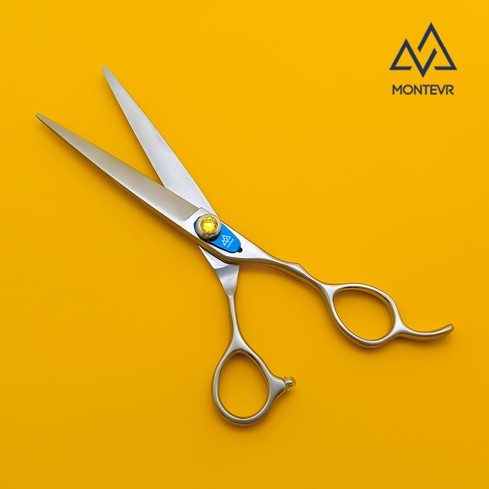 JBG-70A | 7.0 Inch | SUS 440C Professional Pet Grooming Scissors with Micro Teeth