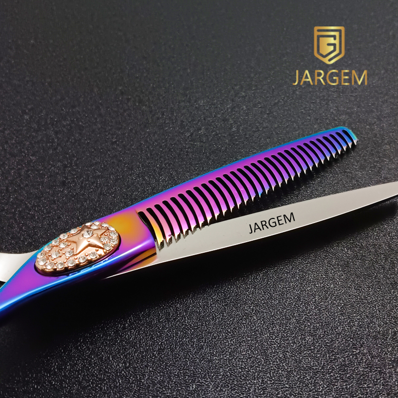 JSA-60DC | 6.0 Inch |  Japan VG10  Colorful Hair Scissors CNC Series